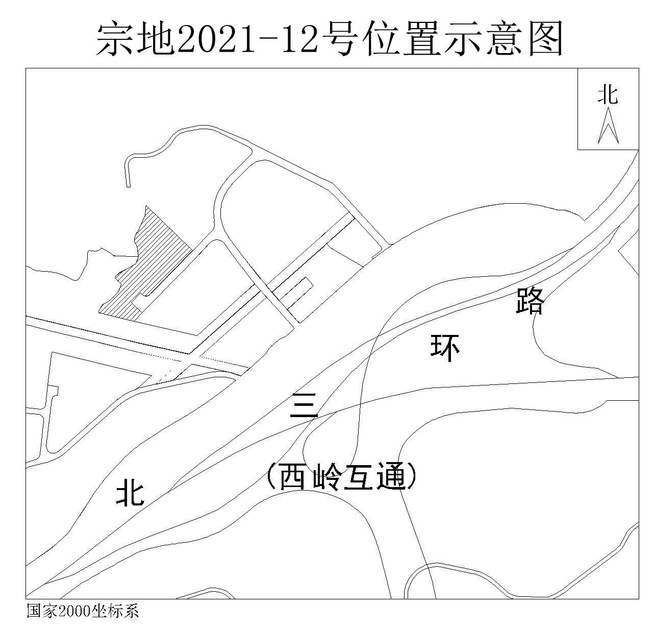 宗地2021-12号位置示意图(益凤八